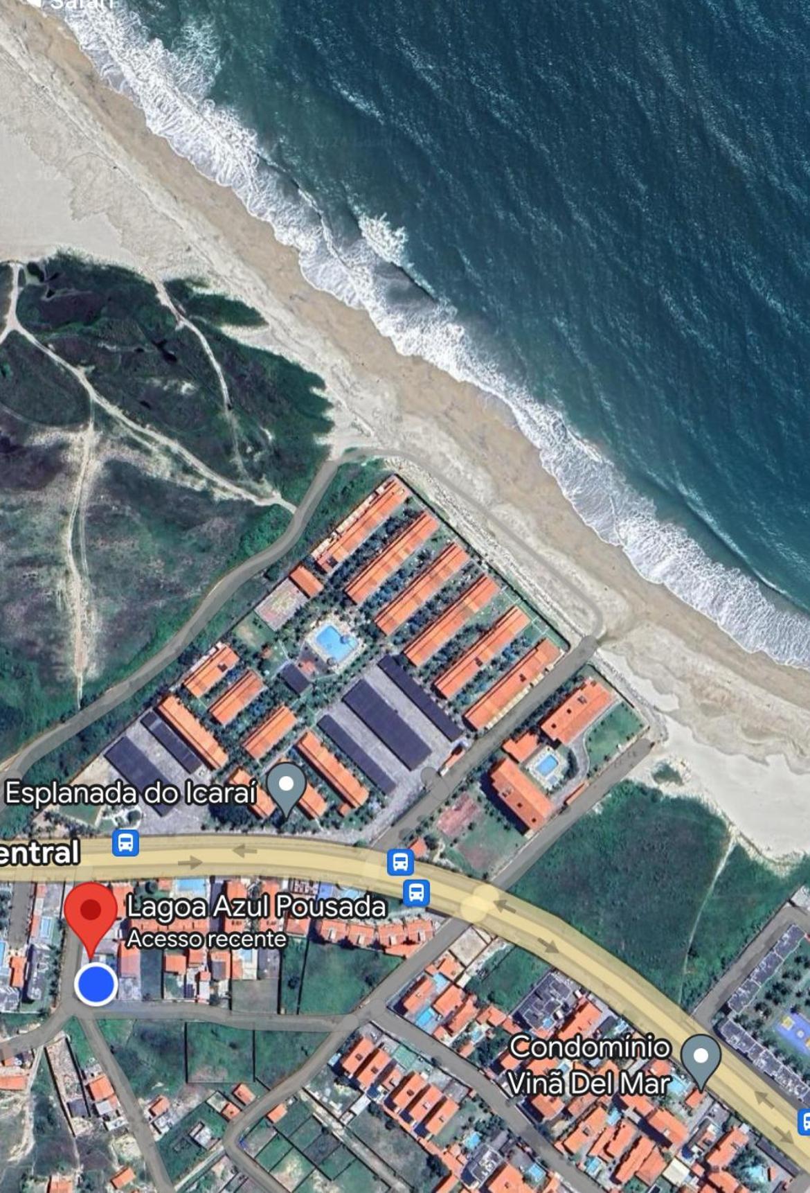 Pousada Lagoa Azul Caucaia Ngoại thất bức ảnh